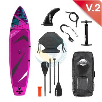 Сап с веслом Adventum Range 10'4 2026 Fuchsia V2