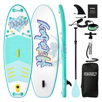 Детская сап доска Hitabay kids 7.6 mint