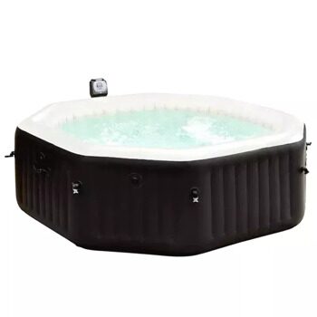 Спа бассейн надувной с аэромассажем Intex Jet and Bubble Deluxe 145/196/71