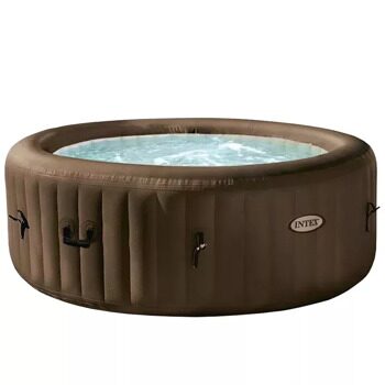 Бассейн спа надувной с подогревом Intex Jet Massage 145/196*71