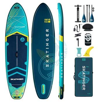 Сап борд Skatinger Serial Green 11'6 с сиденьем