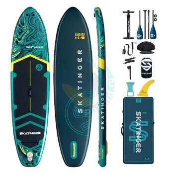 Сап Skatinger Serial Blue 11'6 с двухлопастным веслом и сиденьем