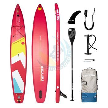 Sup борд надувной Terro Captain 14'0 Warm Red для плавания