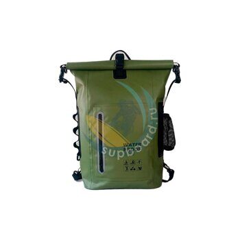 Гермомешок-рюкзак 25 л из ПВХ (зеленый) Water Proof