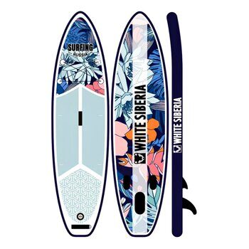 Надувной SUP White Siberia Purple 10'6