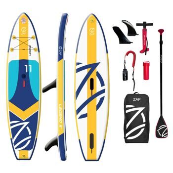 Сап доска надувная Zap Legend Windsup 11'0 (с креплением под парус)